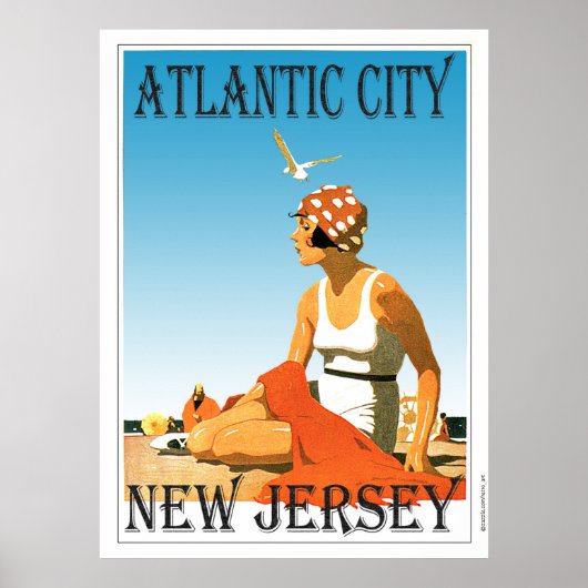 Atlantic City New Jersey Poster (Voorkant)