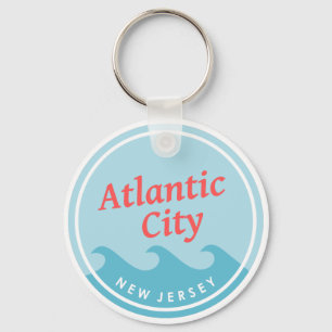 Atlantic City New Jersey Sleutelhanger