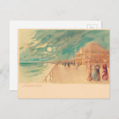 Atlantic City Night Briefkaart (Voorkant / Achterkant)