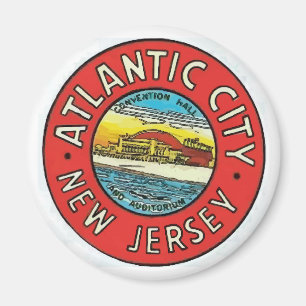 Atlantic City NJ Magneet