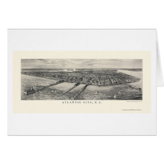 Atlantic City, NJ Panoramic Map - 1905