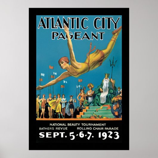 Atlantic City Pageant Poster (Voorkant)