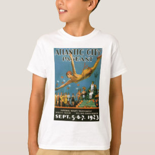 Atlantic City Pageant Vintage Poster T-shirt
