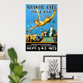 Atlantic City Pagent Reproduction Poster (Thuiskantoor)