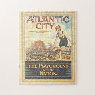 "Atlantic City-Playground of the Nation" Puzzle Legpuzzel