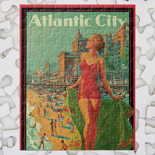 Atlantic City Resort, Pennsylvania Railroad Travel Legpuzzel
