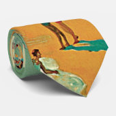 Atlantic City Resort, Pennsylvania Railroad Travel Stropdas (Opgerold)