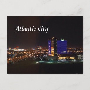Atlantic City Skyline Briefkaart