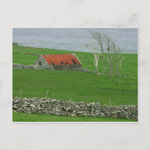 Atlantic Coast Pasture, Ierland Briefkaart