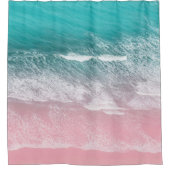 Atlantic Ocean Beauty (antenne) #4 #wall #art Douchegordijn (Voorkant)