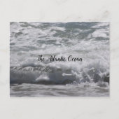 Atlantic Ocean Post Kaart (Voorkant)