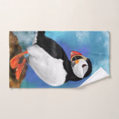 Atlantic Puffin Badhanddoek Set Bad Handdoek (Handdoek)