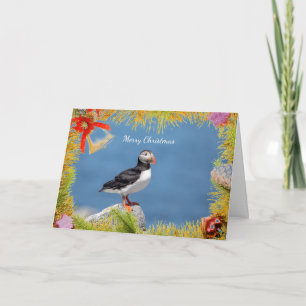 Atlantic Puffin Christmas Kaart