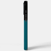 Atlantic Puffin Coastal Wildlife Bird Monogrammed Case-Mate iPhone Case (Achterkant / Links)