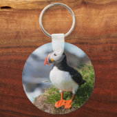 Atlantic Puffin Fratercula Arctica Sleutelhanger (Voorkant)