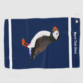Atlantic Puffin Golfhanddoek (Horizontaal)