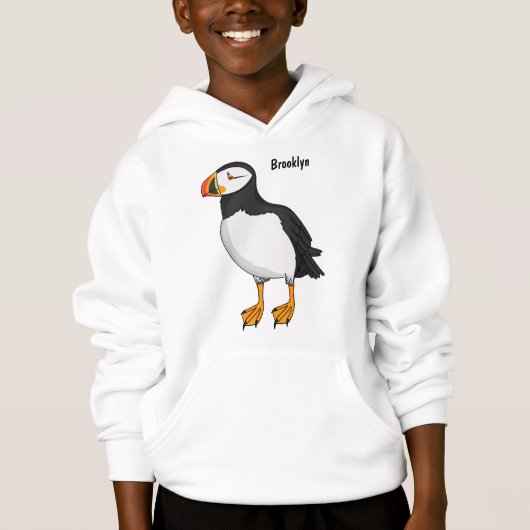 Atlantic puffin-illustratie (Voorkant)