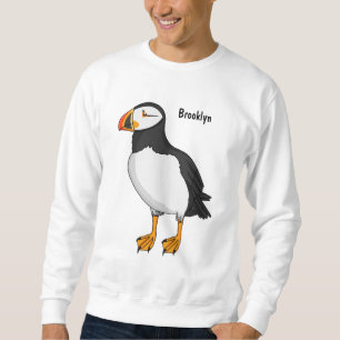 Atlantic puffin-illustratie trui