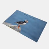 Atlantic Puffin in Machias, Maine Deurmat (Schuin)