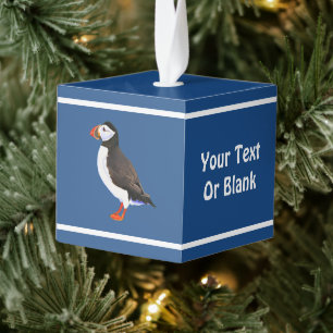 Atlantic Puffin Kubus Ornament