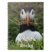 Atlantic Puffin-laptop Notitieboek (Voorkant)