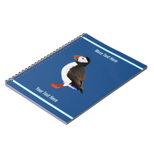 Atlantic Puffin Notitieboek (Linkerzijde)