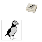 Atlantic Puffin Permanent Rubberstempel (Gestempeld)