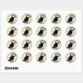 Atlantic Puffin Ronde Sticker (Vel)