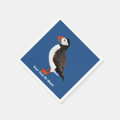 Atlantic Puffin Servetten (Hoek)