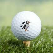 Atlantic Puffin Staande De Succes Birdie Golfballen (Insitu Shirt)