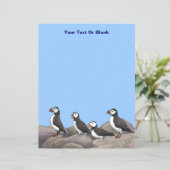 Atlantic Puffins (Staand voorkant)