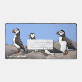 Atlantic Puffins Bureaumat (Keyboard & Muis)