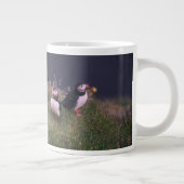 Atlantic Puffins Extra Grote Beker (Rechts)