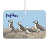 Atlantic Puffins Luchtverfrisser (Achterkant)
