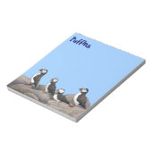 Atlantic Puffins Notitieblok (Gedraaid)