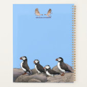 Atlantic Puffins Planner (Achterkant)
