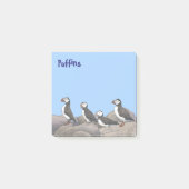 Atlantic Puffins Post-it® Notes (Voorkant)