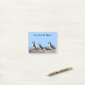 Atlantic Puffins Post-it® Notes (Op bureau)