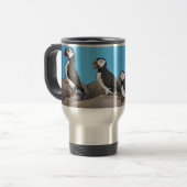 Atlantic Puffins Reisbeker (Voorkant links)