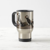 Atlantic Puffins Reisbeker (Voorkant links)