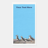 Atlantic Puffins Servet (Voorkant)