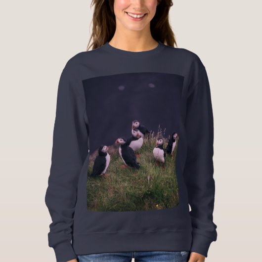 Atlantic Puffins Sweatshirt (Voorkant)