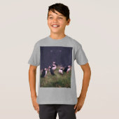 Atlantic Puffins T-Shirt (Voorkant volledig)