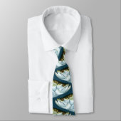 Atlantic Tarpon Necktie Stropdas (Gebonden)