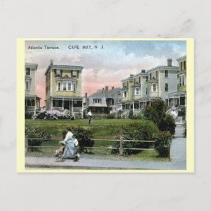 Atlantic Terr., Cape May, New Jersey 1911 Vintage Briefkaart