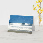 "Atlantic Waves" Dank u kaart (Gele Bloem)