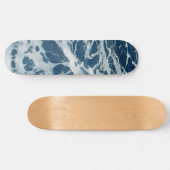 Atlantic Zee Waves Dream #1 #oceaan #muur #decor Skateboard (Horizontaal)