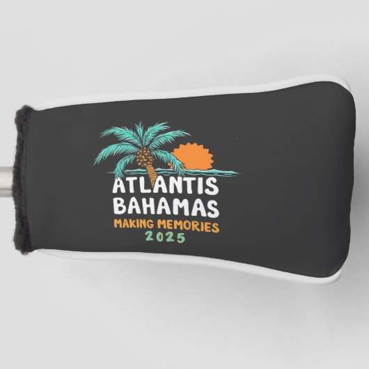 Atlantis Bahama's maken herinneringen 2025 Golfheadcover (Voorkant)