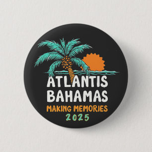 Atlantis Bahama's maken herinneringen 2025 Ronde Button 5,7 Cm