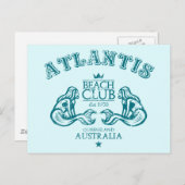 Atlantis Briefkaart (Voorkant / Achterkant)